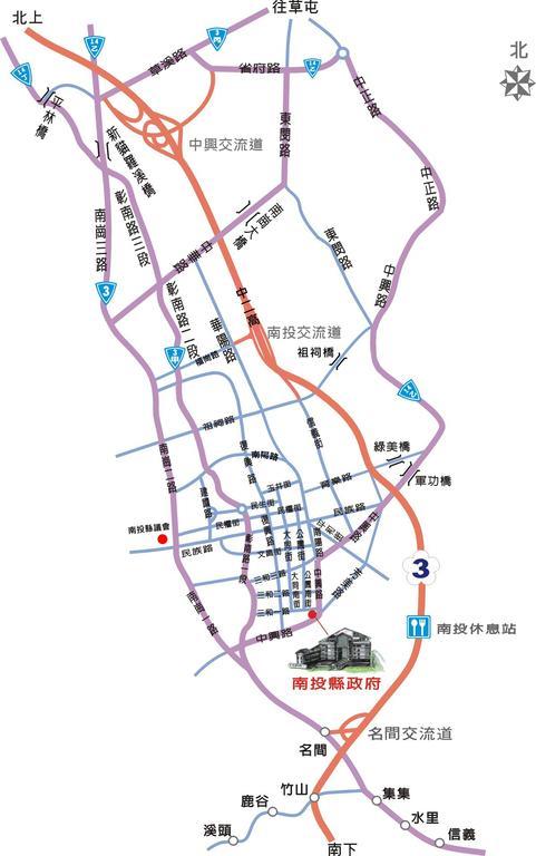 Nan Tou Hotel Nantou Eksteriør bilde